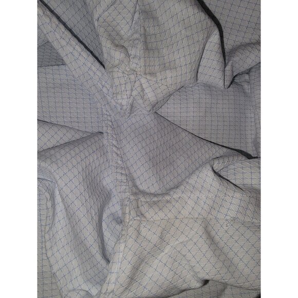 Neiman Marcus Mens Button-Down Dress Shirt Trim Fit 15.5 34/35 100% Cotton White - Picture 5 of 5